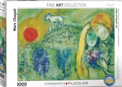 Eurographics 1000 Pieces* - The Lovers Of Vence - Marc Chagall 1000 Piece Jigsaw Puzzle