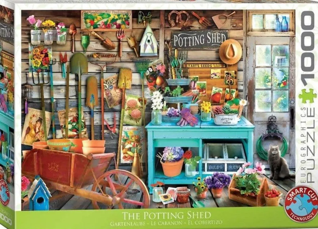 Eurographics 1000 Pieces* - The Potting Shed - 1000 Piece Jigsaw Puzzle