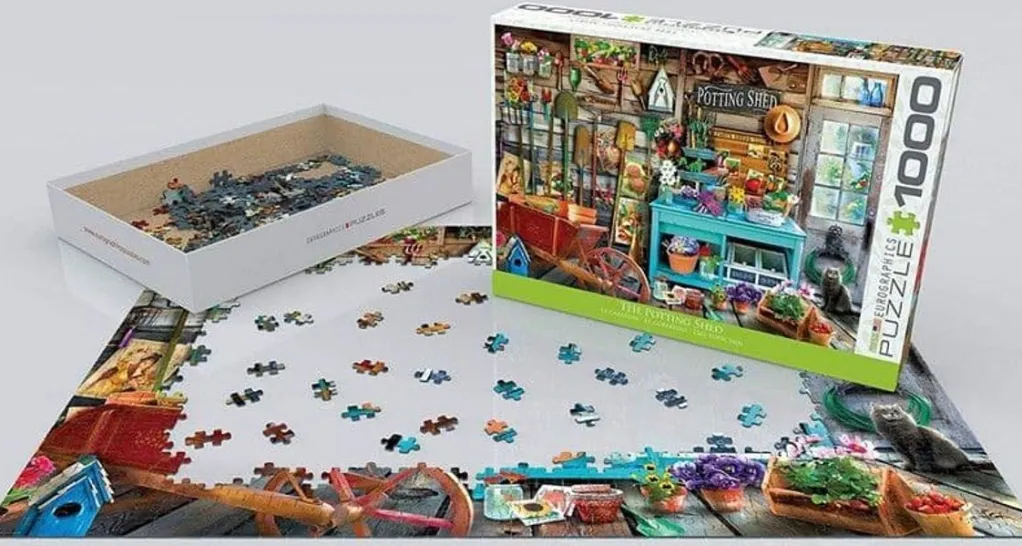 Eurographics 1000 Pieces* - The Potting Shed - 1000 Piece Jigsaw Puzzle