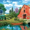 Eurographics 1000 Pieces* - The Red Barn - 1000 Piece Jigsaw Puzzle