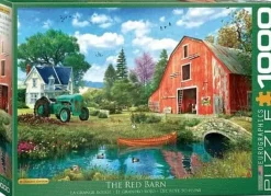 Eurographics 1000 Pieces* - The Red Barn - 1000 Piece Jigsaw Puzzle