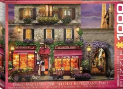 Eurographics 1000 Pieces* - The Red Hat Restaurant, Paris - 1000 Piece Jigsaw Puzzle
