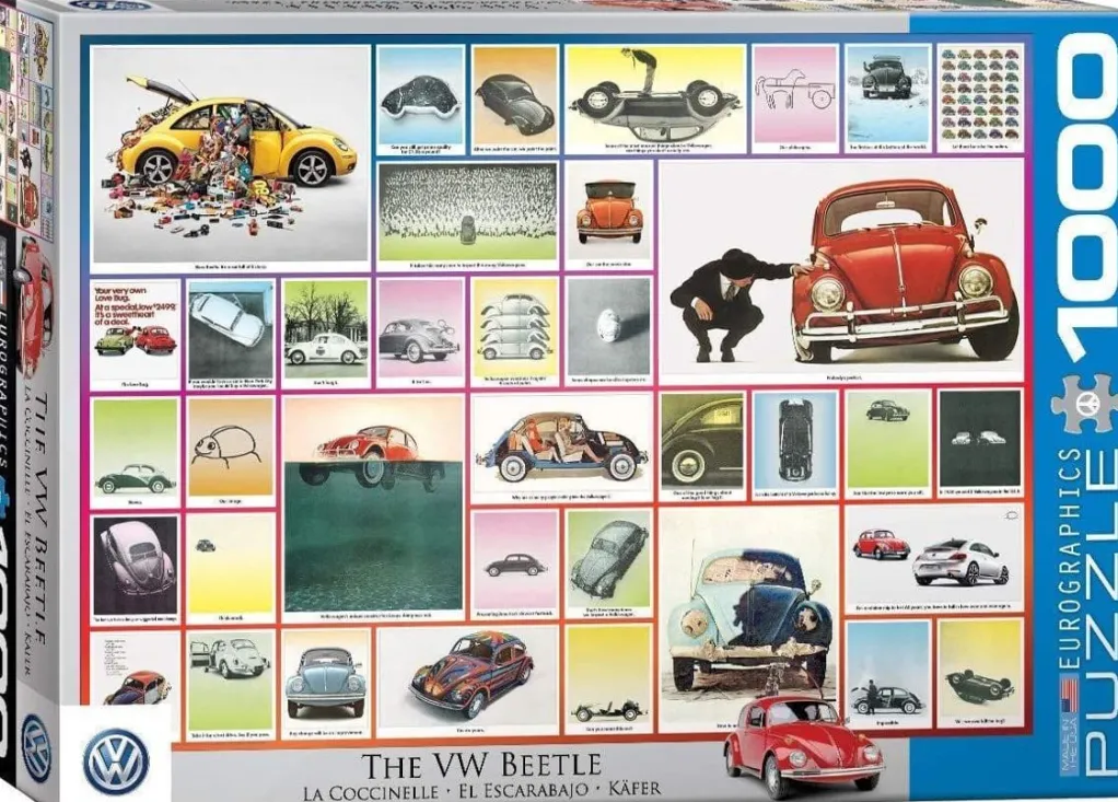 Eurographics 1000 Pieces* - The Vw Beetle - 1000 Piece Jigsaw Puzzle