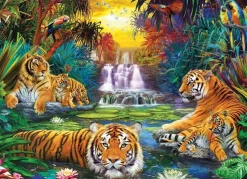 Eurographics Extra Large Pieces* - Tigers Eden - 500Xl Piece Jigsaw Puzzle