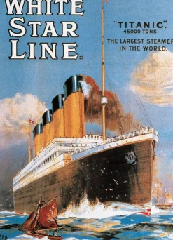 Eurographics 1000 Pieces* - Titanic White Star Line - 1000 Piece Jigsaw Puzzle