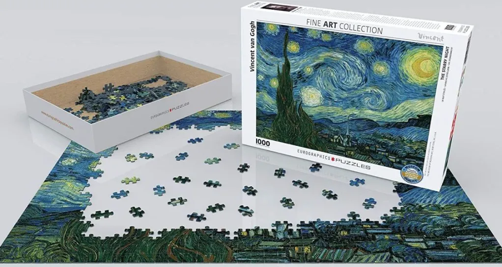 Eurographics 1000 Pieces* - Van Gogh - Starry Night - 1000 Piece Jigsaw Puzzle