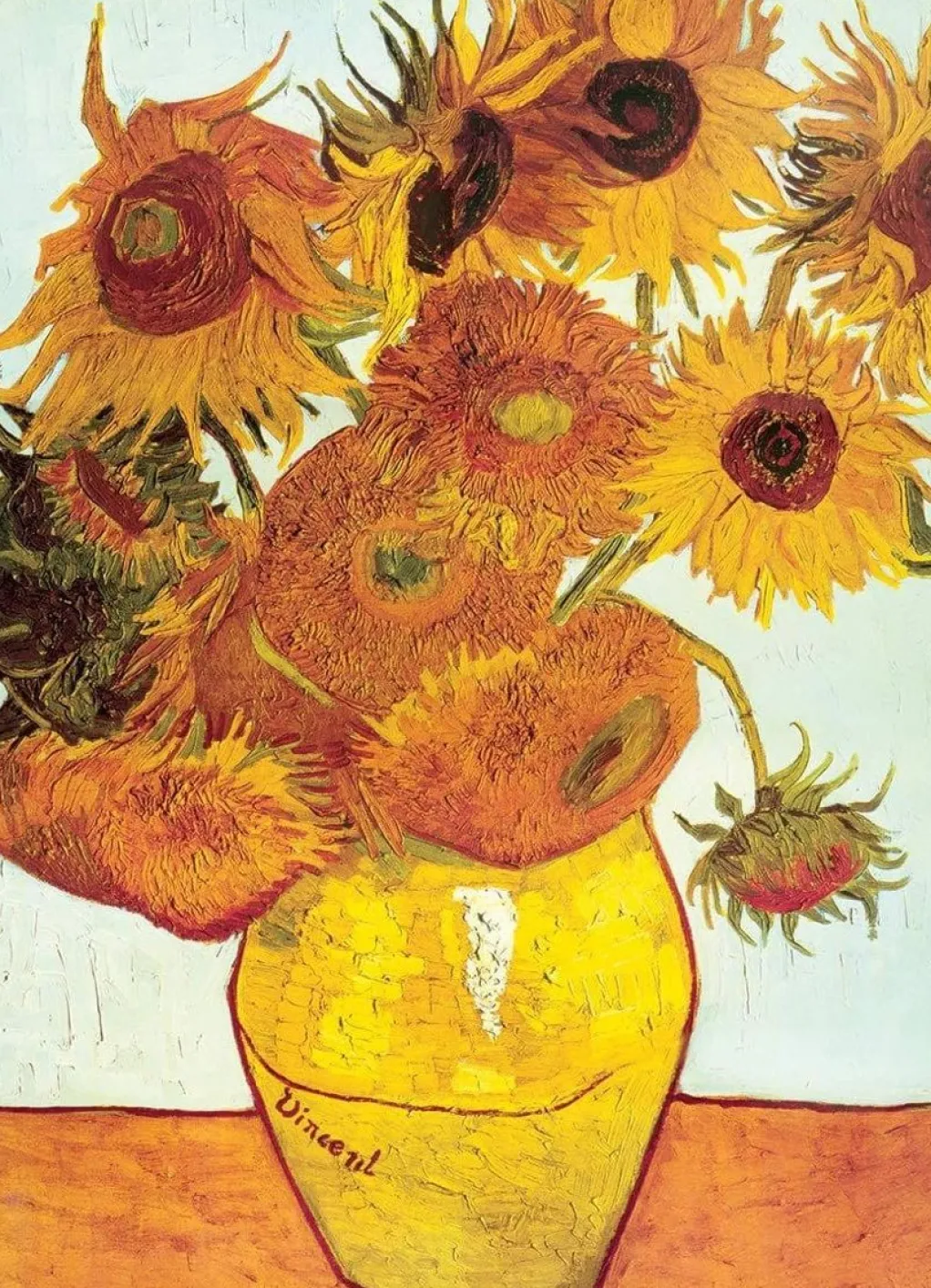 Eurographics 1000 Pieces* - Van Gogh - Twelve Sunflowers - 1000 Piece Jigsaw Puzzle