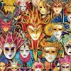 Eurographics 1000 Pieces* - Venetian Mask - 1000 Piece Jigsaw Puzzle