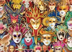 Eurographics 1000 Pieces* - Venetian Mask - 1000 Piece Jigsaw Puzzle