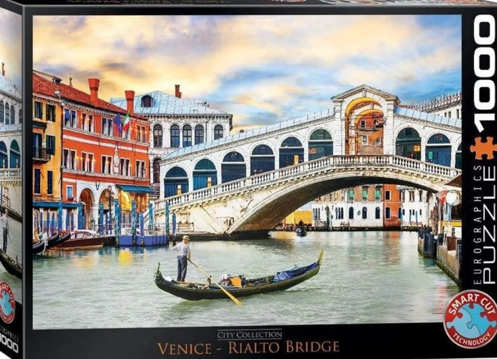 Eurographics 1000 Pieces* - Venice - Rialto - 1000 Piece Jigsaw Puzzle