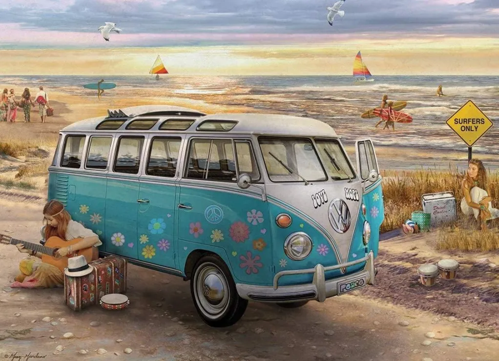 Eurographics 1000 Pieces* - Vw Love & Hope - 1000 Piece Jigsaw Puzzle