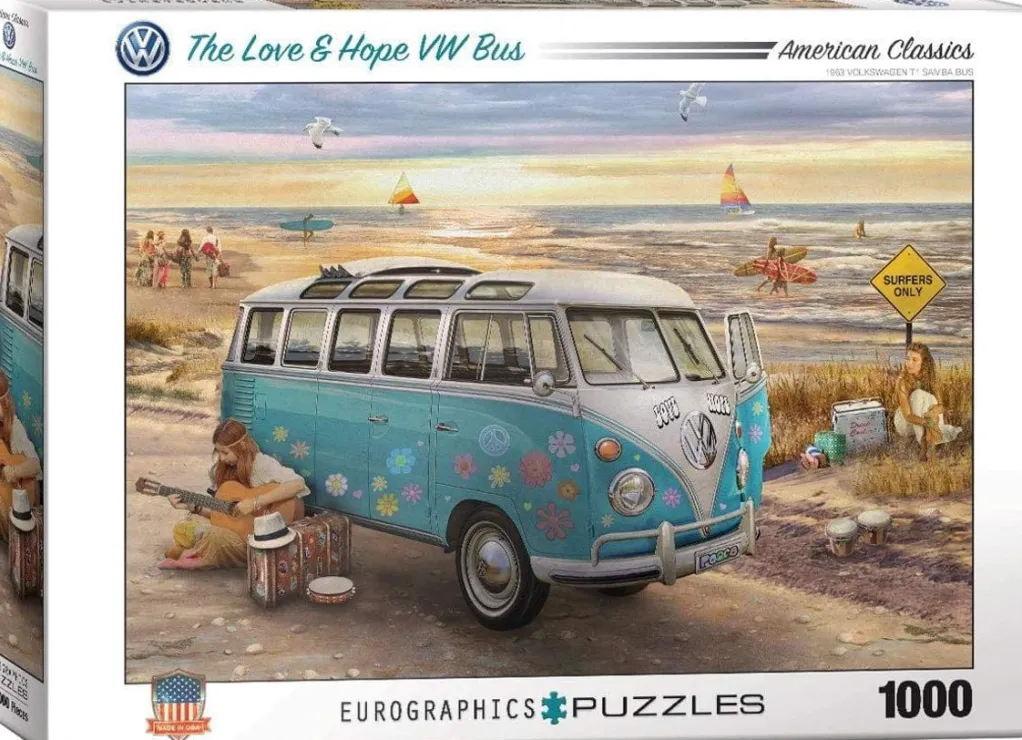Eurographics 1000 Pieces* - Vw Love & Hope - 1000 Piece Jigsaw Puzzle