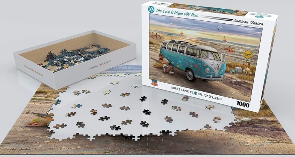Eurographics 1000 Pieces* - Vw Love & Hope - 1000 Piece Jigsaw Puzzle