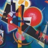 Eurographics 1000 Pieces* - Wassily Kandinsky - In Blue - 1000 Piece Jigsaw Puzzle