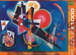 Eurographics 1000 Pieces* - Wassily Kandinsky - In Blue - 1000 Piece Jigsaw Puzzle