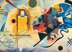 Eurographics 1000 Pieces* - Wassily Kandinsky - Yellow, Red, Blue - 1000 Piece Jigsaw Puzzle