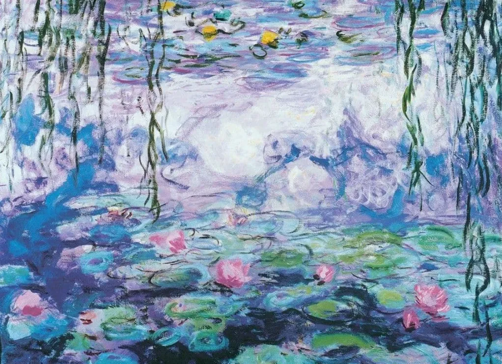 Eurographics 1000 Pieces* - Waterlilies - Monet - 1000 Piece Jigsaw Puzzle