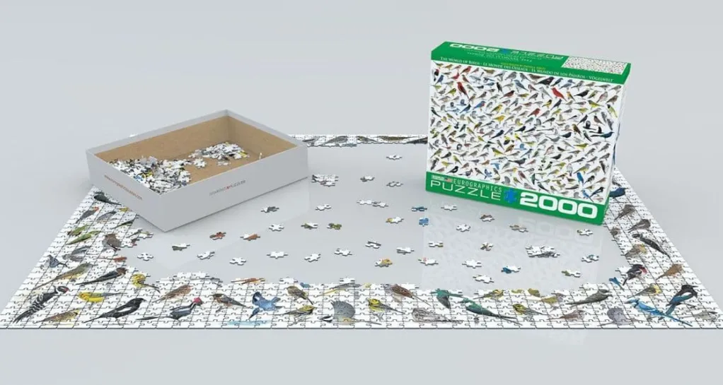 Eurographics 1000 Pieces* - World Of Birds - 2000 Piece Jigsaw Puzzle