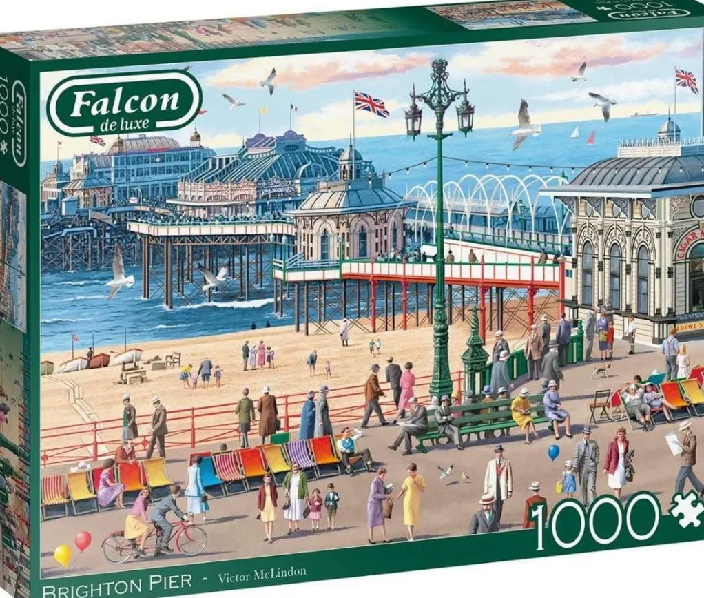 Jumbo 1000 Pieces*Falcon De Luxe - Brighton Pier - 1000 Piece Jigsaw Puzzle