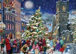 Jumbo 1000 Pieces*Falcon De Luxe - Christmas Eve - 1000 Piece Jigsaw Puzzle