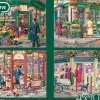 Jumbo 1000 Pieces*Falcon De Luxe - Corner Shop - 4 X 1000 Piece Jigsaw Puzzle