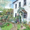 Jumbo 1000 Pieces*Falcon De Luxe - Cottage With A View - 1000 Piece Jigsaw Puzzle