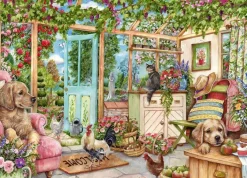 Jumbo 1000 Pieces*Falcon De Luxe - Country Conservatory - 1000 Piece Jigsaw Puzzle
