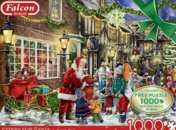 Jumbo 1000 Pieces*Falcon De Luxe - Letters For Santa 2 X 1000 Piece Jigsaw Puzzle