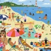 Jumbo 1000 Pieces*Falcon De Luxe - Life'S A Beach - 1000 Piece Jigsaw Puzzle