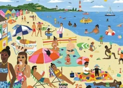 Jumbo 1000 Pieces*Falcon De Luxe - Life'S A Beach - 1000 Piece Jigsaw Puzzle