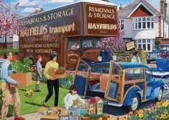 Jumbo 500 Pieces*Falcon De Luxe - Moving Day - 500 Piece Jigsaw Puzzle