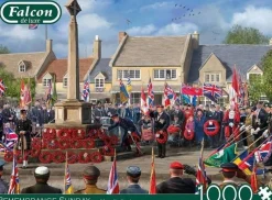 Jumbo 1000 Pieces*Falcon De Luxe - Remembrance Sunday - 1000 Piece Jigsaw Puzzle