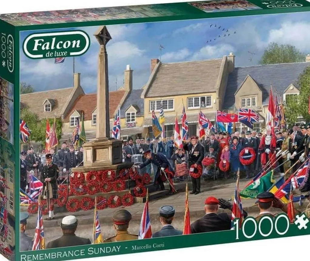 Jumbo 1000 Pieces*Falcon De Luxe - Remembrance Sunday - 1000 Piece Jigsaw Puzzle