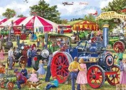 Jumbo 1000 Pieces*Falcon De Luxe - Steam Engine Rally - 1000 Piece Jigsaw Puzzle