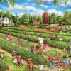 Jumbo 1000 Pieces*Falcon De Luxe - Strawberry Picking - 1000 Piece Jigsaw Puzzle
