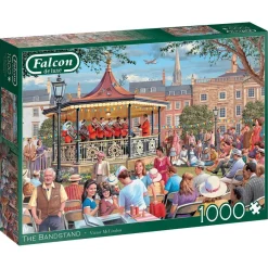 Jumbo 1000 Pieces*Falcon De Luxe - The Bandstand - 1000 Piece Jigsaw Puzzle