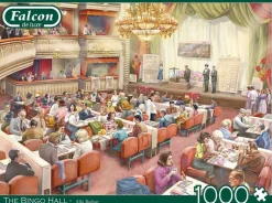 Jumbo 1000 Pieces*Falcon De Luxe - The Bingo Hall - 1000 Piece Jigsaw Puzzle