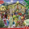 Jumbo 1000 Pieces*Falcon De Luxe - The Christmas Tree Farm - 2 X 1000 Piece Jigsaw Puzzle