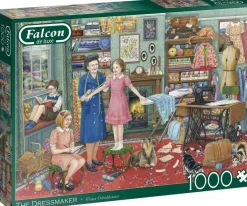 Jumbo 1000 Pieces*Falcon De Luxe - The Dressmaker - 1000 Piece Jigsaw Puzzle