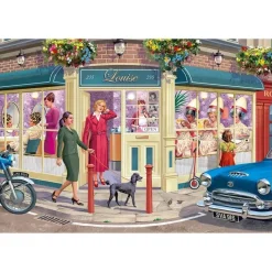 Jumbo 1000 Pieces*Falcon De Luxe - The Hairdressers - 1000 Piece Jigsaw Puzzle
