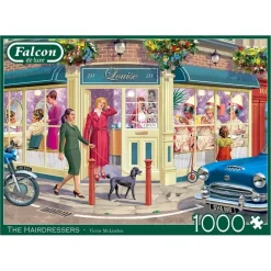 Jumbo 1000 Pieces*Falcon De Luxe - The Hairdressers - 1000 Piece Jigsaw Puzzle