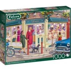 Jumbo 1000 Pieces*Falcon De Luxe - The Hairdressers - 1000 Piece Jigsaw Puzzle