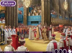 Jumbo 1000 Pieces*Falcon De Luxe - The Kings Coronation - 1000 Piece Jigsaw Puzzle