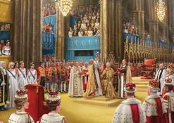 Jumbo 1000 Pieces*Falcon De Luxe - The Kings Coronation - 1000 Piece Jigsaw Puzzle