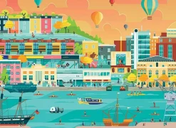 Jumbo 1000 Pieces*Falcon De Luxe - The Marina - 1000 Piece Jigsaw Puzzle