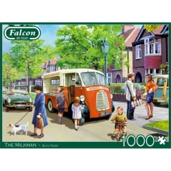 Jumbo 1000 Pieces*Falcon De Luxe - The Milkman - 1000 Piece Jigsaw Puzzle