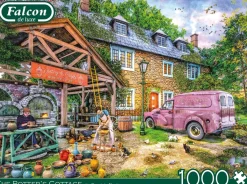 Jumbo 1000 Pieces*Falcon De Luxe - The Potters Cottage - 1000 Piece Jigsaw Puzzle