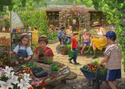 Jumbo 1000 Pieces*Falcon De Luxe - The Vegetable Garden - 1000 Piece Jigsaw Puzzle