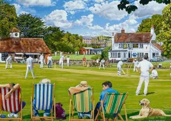 Jumbo 1000 Pieces*Falcon De Luxe - The Village Sporting Greens - 2 X 1000 Piece Jigsaw Puzzle