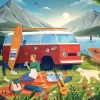Jumbo 1000 Pieces*Falcon De Luxe - Van Life - 1000 Piece Jigsaw Puzzle